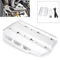 motorcycle engine guard long skid plate protection cover silver aluminum for bmw r1200gs adv 2014 2015 2016 2017