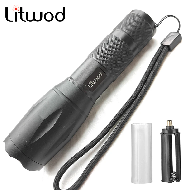 Litwod Z10A100 светодиодный фонарик XM-L T6 4000LM алюминиевый водонепроницаемый