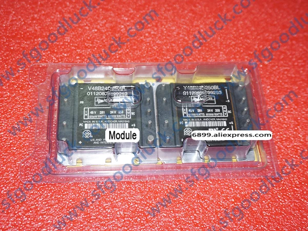 Модуль питания V48B24C250BL внешний модуль 24 в 250 А Вт 36 75 входной 9 DIP|module|module power |