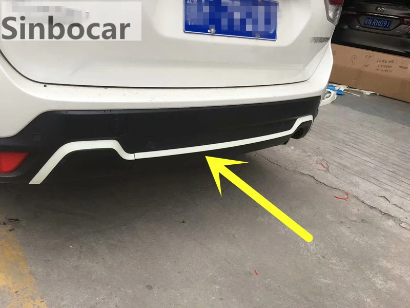 ABS Хромированная задняя решетка Накладка бампер Накладка для Subaru Forester