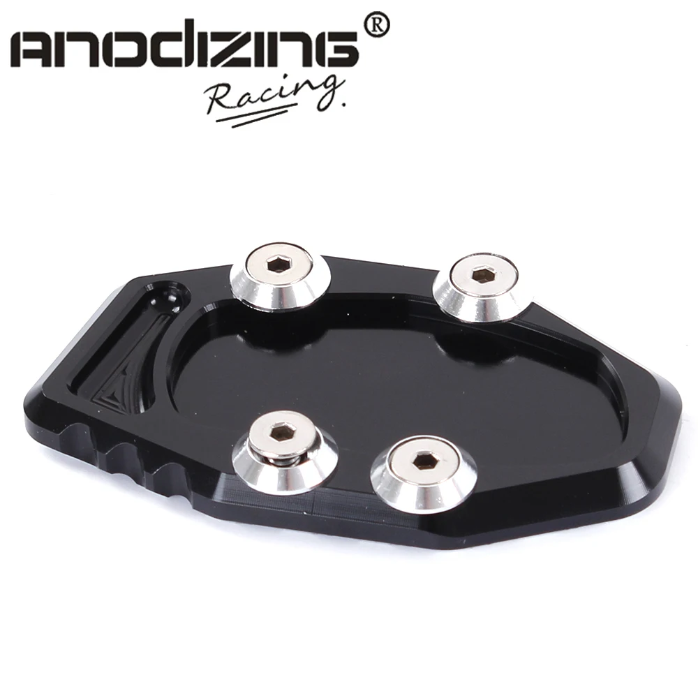 CNC алюминиевая мотоциклетная боковая подставка для увеличения пластины