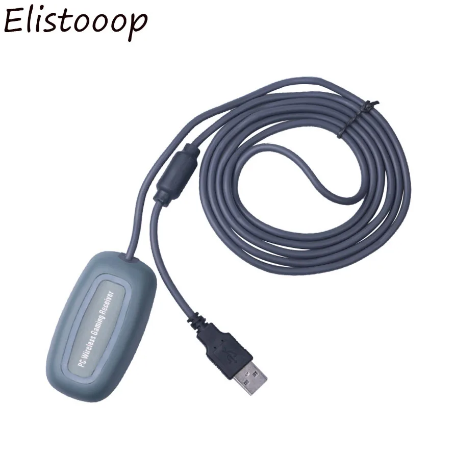 Elistooop Wireless Gaming Receiver for XBOX360 Controller Microsoft Console Gamepad Adapter Windows 7 8 XP | Электроника