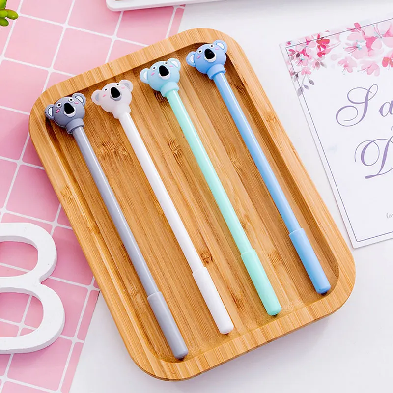 Милый коала животные гелевая ручка ручки для письма дети kawaii канцелярские