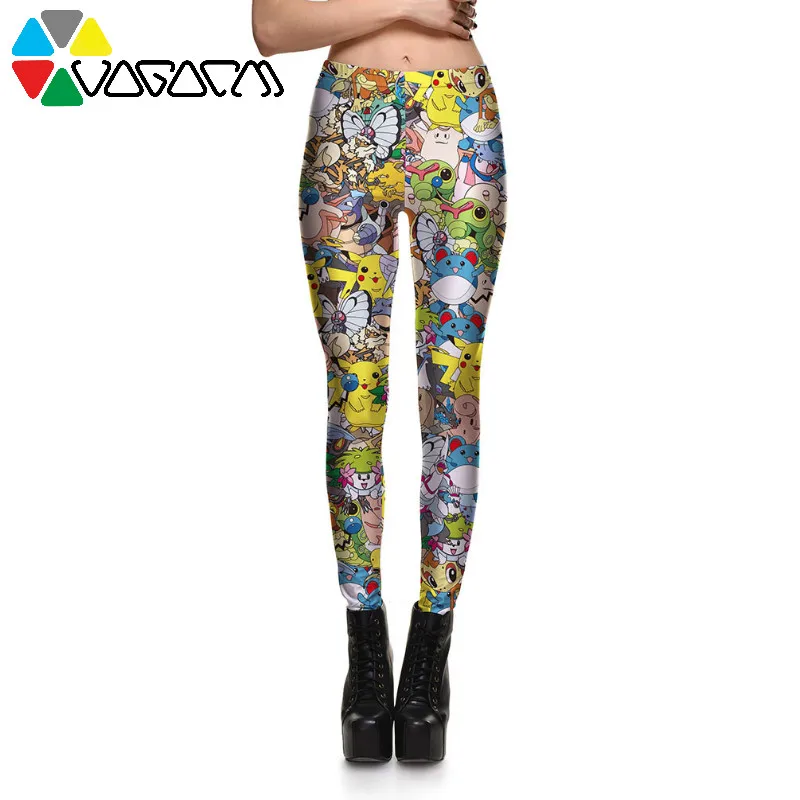 Брендовые леггинсы с рисунком единорога женские Леггинсы для фитнеса