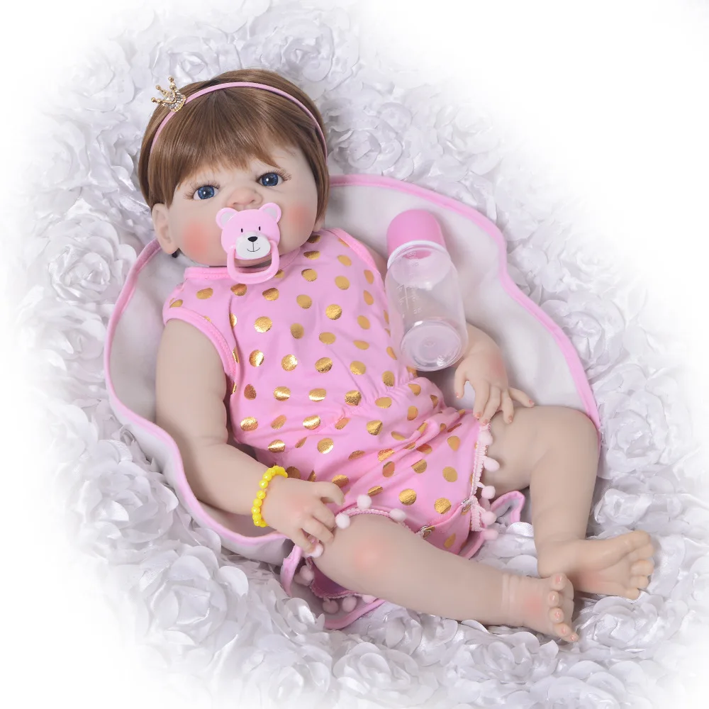 

23 Full силиконовые куклы для новорожденных и малышей детские игрушки-reborn lifelike lol Оригинальный винил новорожденных купаться принцесса малыша ...
