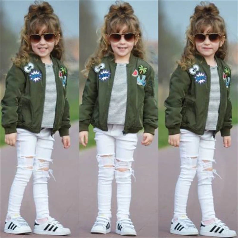 

Cute Baby Girls Warm Jackets 2017 New Arrival Fashion Children Clothes Kids Girl Coat Autumn Cartoon Bebes Jacket Outerwear 2-8Y