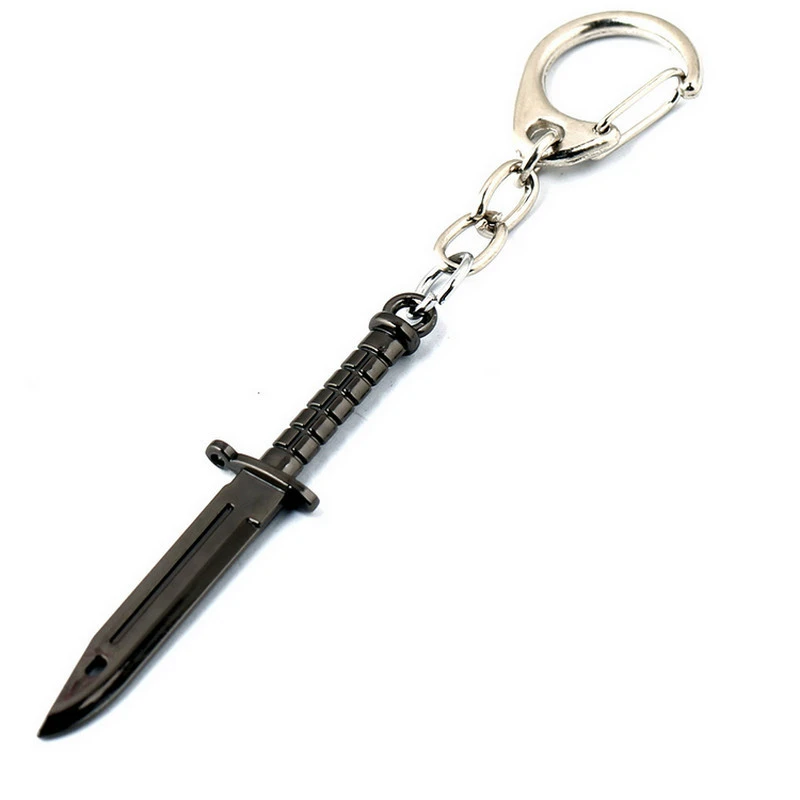 Game M9 Knife Claw Key Chains Necklace CSGO Counter Strike Peripheral Products Karambit Zinc Alloy Fashion Jewelry | Украшения и