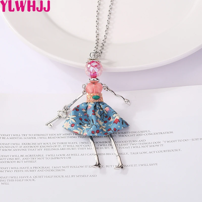 YLWHJJ новинка 2019 женское ожерелье с длинной цепочкой милое ювелирное изделие