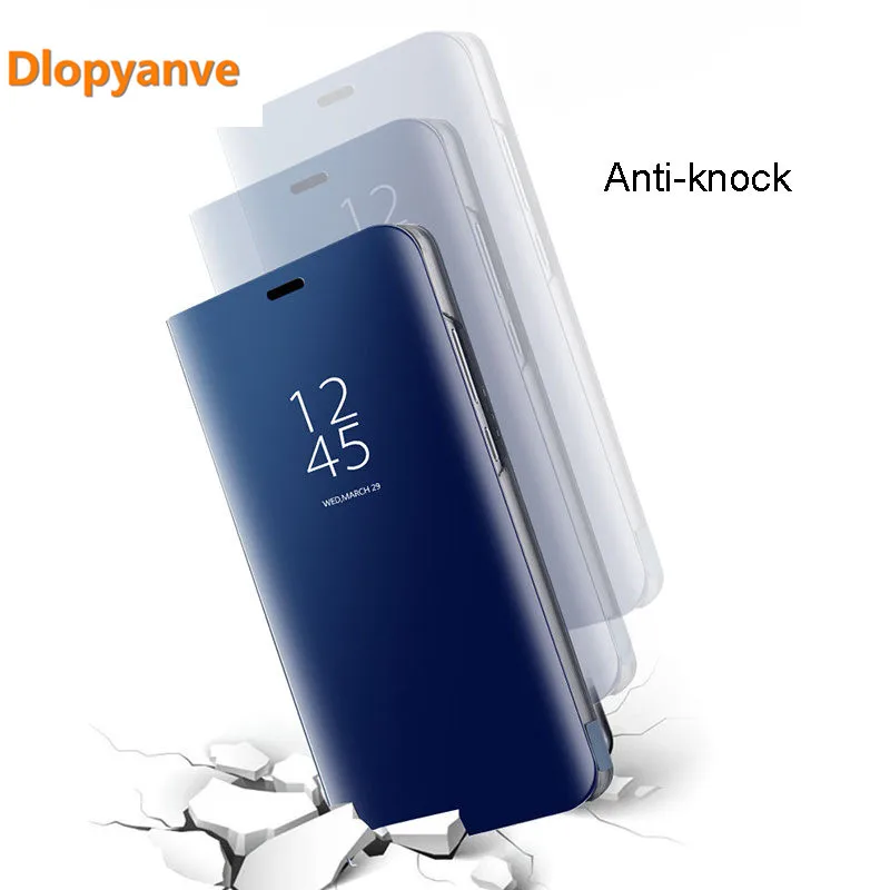 Умный зеркальный флип чехол для телефона Oppo Рено Realme3Pro R17 R15 R11 R11S R9S плюс пленка
