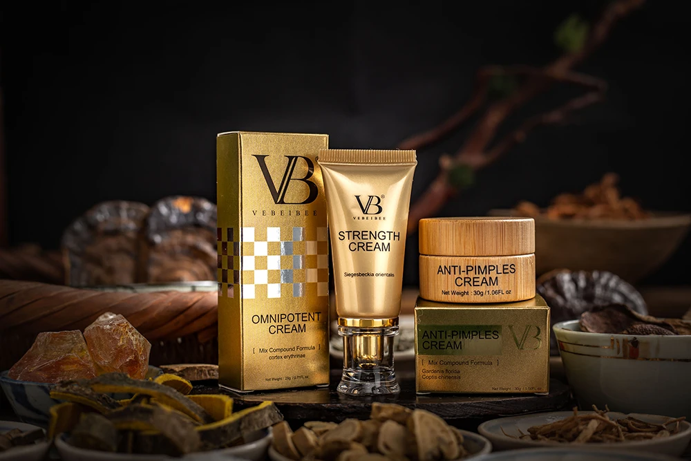 VEBEIBEE анти прыщи крем и Ominpotent смесь формула предотвратить удалить акне супер