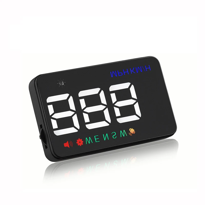 JUEFAN A5 HUD Дисплей автомобильный ODB II проектор скоростной скоростная сигнализация