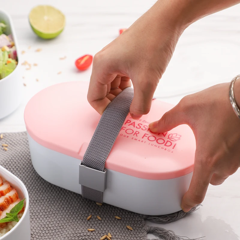 Коробка для завтрака из микроwavable пшеничной соломы портативная детская коробка