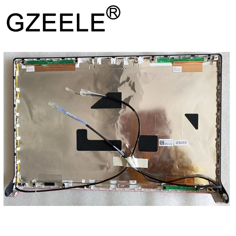GZEELE новый красный 15 6 &quotЖК-задняя крышка Крышка Топ NCVJ9 0NCVJ9 для Dell Studio 1555 1557 1558