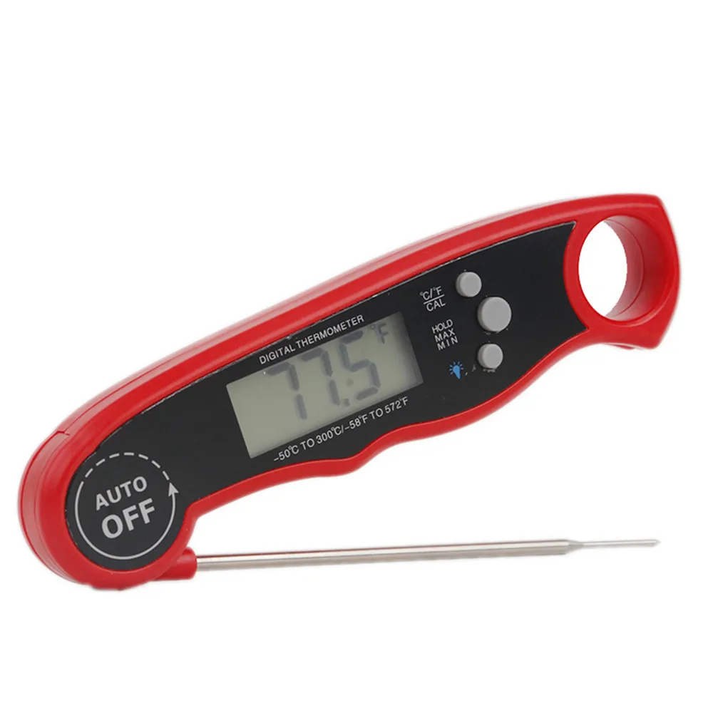 Instant Read Electronic Digital Kitchen Food Thermometer For Cooking BBQ Waterproof Outdoor Barbecue Meat | Дом и сад