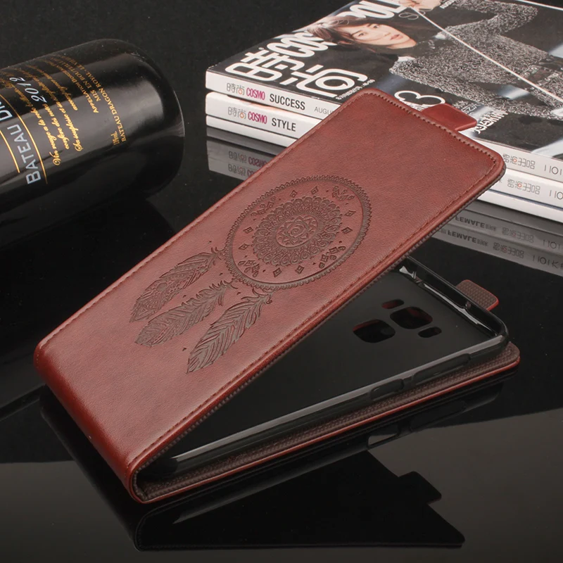 Для ASUS zonfone 3 Max ZC553KL кожаный чехол для винтажный флип стенд 3D модные цветочные