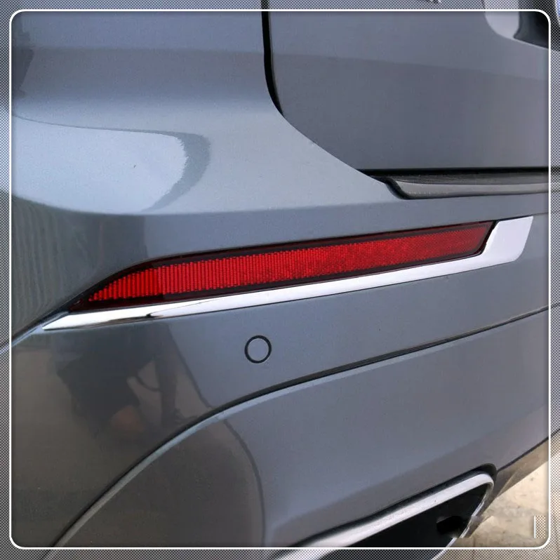 Для Volvo XC60 2018 2019 задняя крышка автомобиля рамка отделка передняя фара 2