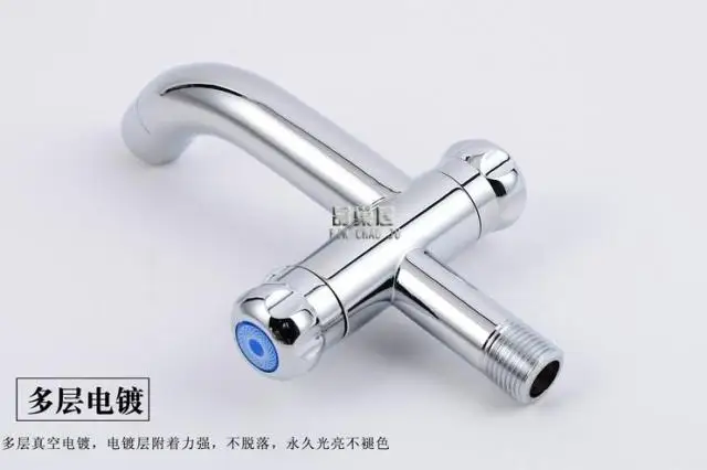 The new all-copper single cold longer taps with a washing machine faucet mop pool links leading dual-use interfaces | Обустройство