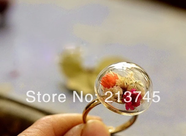 

Free ship! 50sets/lot 20mm semidome Glass Globe Bubble & Ring set DIY glass vial pendant glass cover pendant