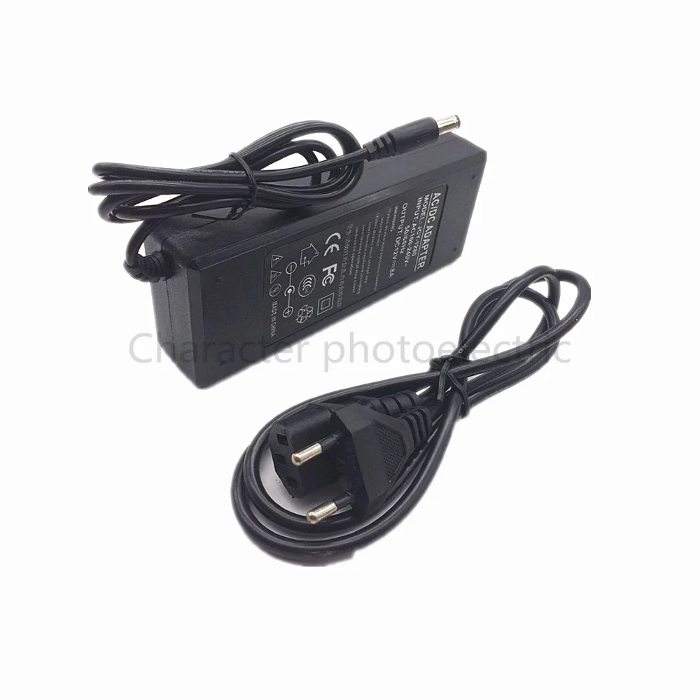 Высокое качество AC DC 12V 1A 2A 3A 4A 5A 6A 8A 10A 12.5A Питание адаптер 12 В 24 Вт 36 60 72 84W 96W 120W 150W с IC
