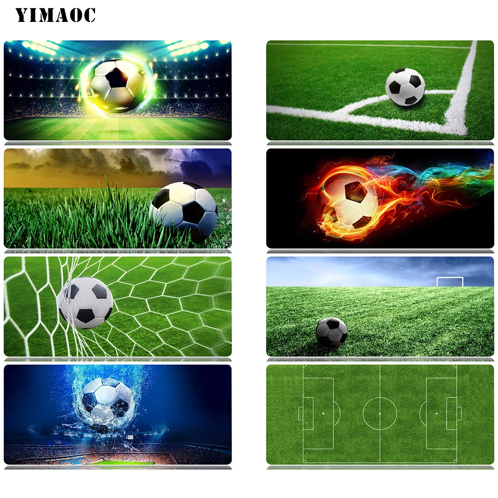YIMAOC футбольный коврик для мыши 30x80 см компьютерная Противоскользящий