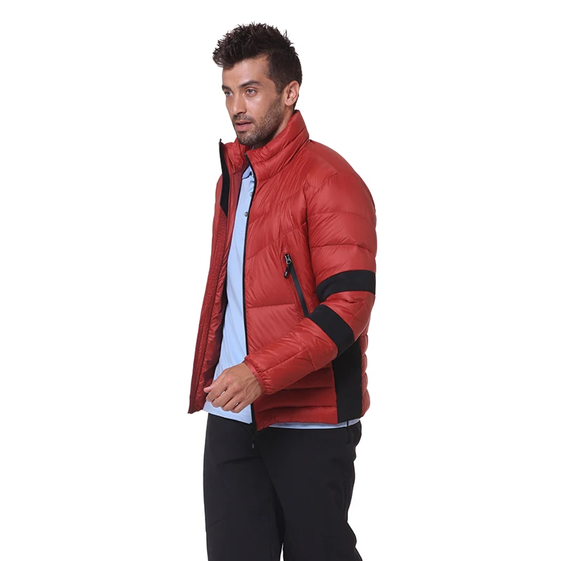 UNITRENDY 2022 New Style Man Winter Autumn Down Jacket 90% White Duck Down Jackets Mens Lightweight Packable Down Jacket Outwear