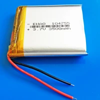 3 7v 3500mah lithium polymer rechargeable lipo battery for gps dvd pda pad power bank e book camera tablet pc laptop 104755