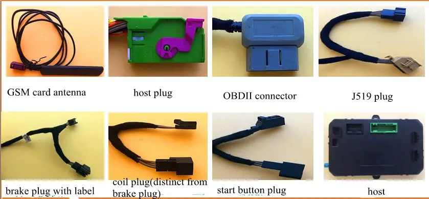 Модуль запуска двигателя PLUSOBD Start Stop автомобильный дистанционный стартер для Audi