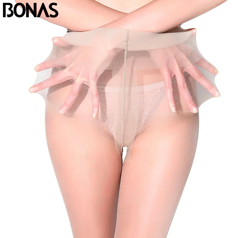 BONAS 12D паук Чулки для женщин Колготки для новорождённых рвется нейлон Колготки для новорождённых колготки Для женщин летние Эротические чулки для женщин Брюки для девочек Прямая колготки