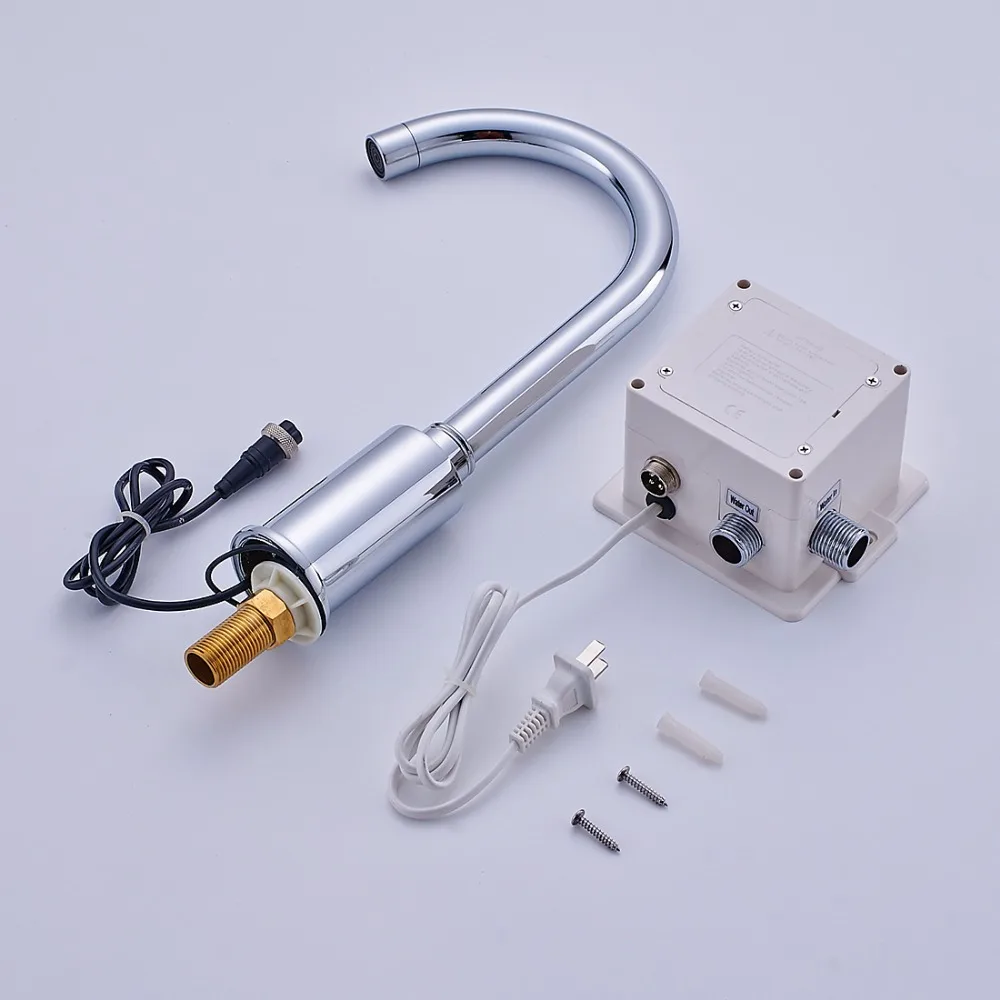 Смесители для раковины FLG хромированный бесконтактный смеситель полностью