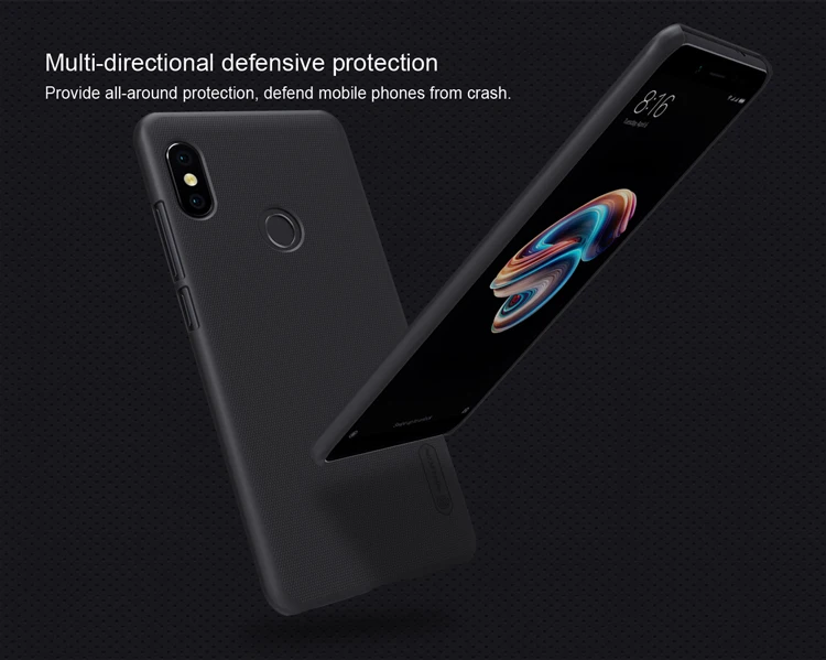 Nillkin for Xiaomi Redmi Note 5 Pro Case Cover Hard PC Matte Phone Back 5Pro Protective Shield Shockproof |