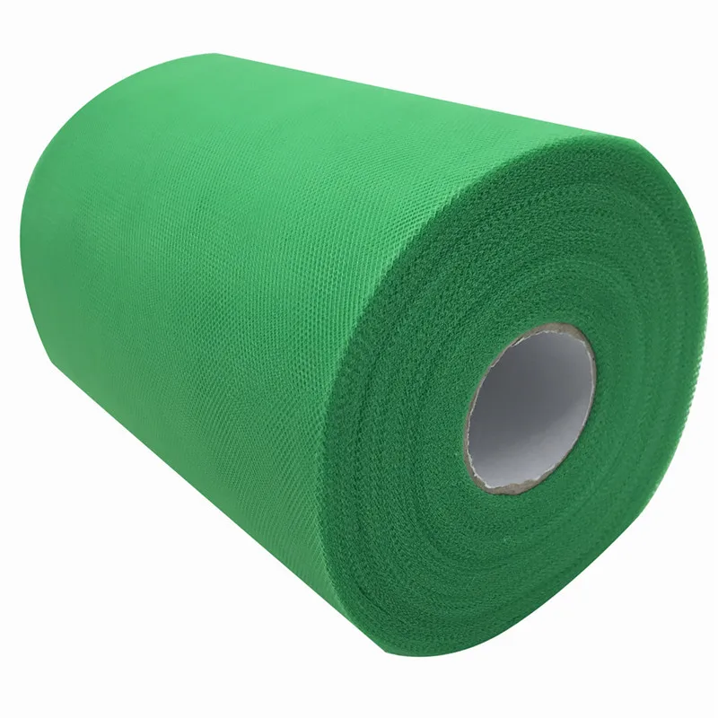 Grass green Новинка, 60 цветов на выбор, фатиновая юбка-пачка на Рождество и свадьбу, 6*100 ярд, Тюлевая ткань, юбка-пачка, сделай сам, подарочные Вечерние платья из органзы с бантом, Тюлевое платье - Цвет: Grass green