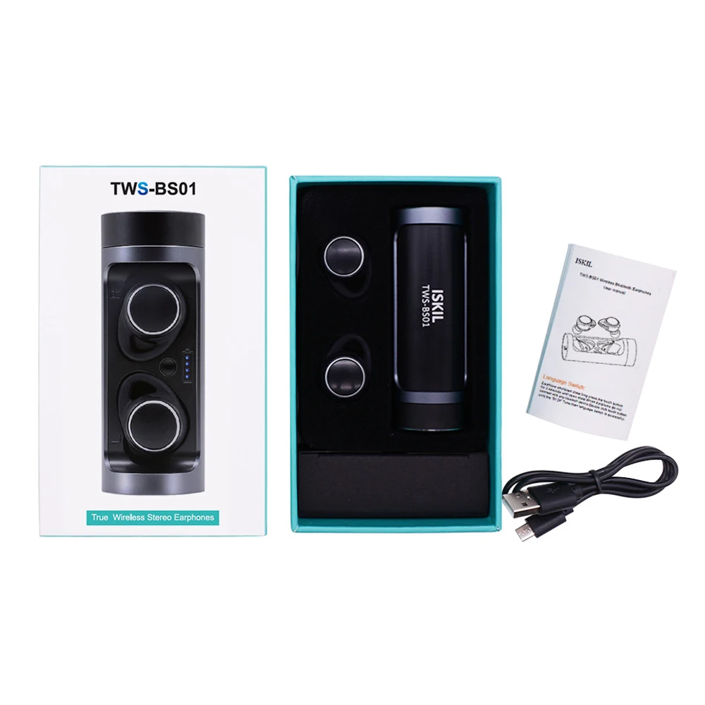Joinrun наушники вкладыши TWS с Беспроводной Bluetooth гарнитуры (два наушника) In Ear новая