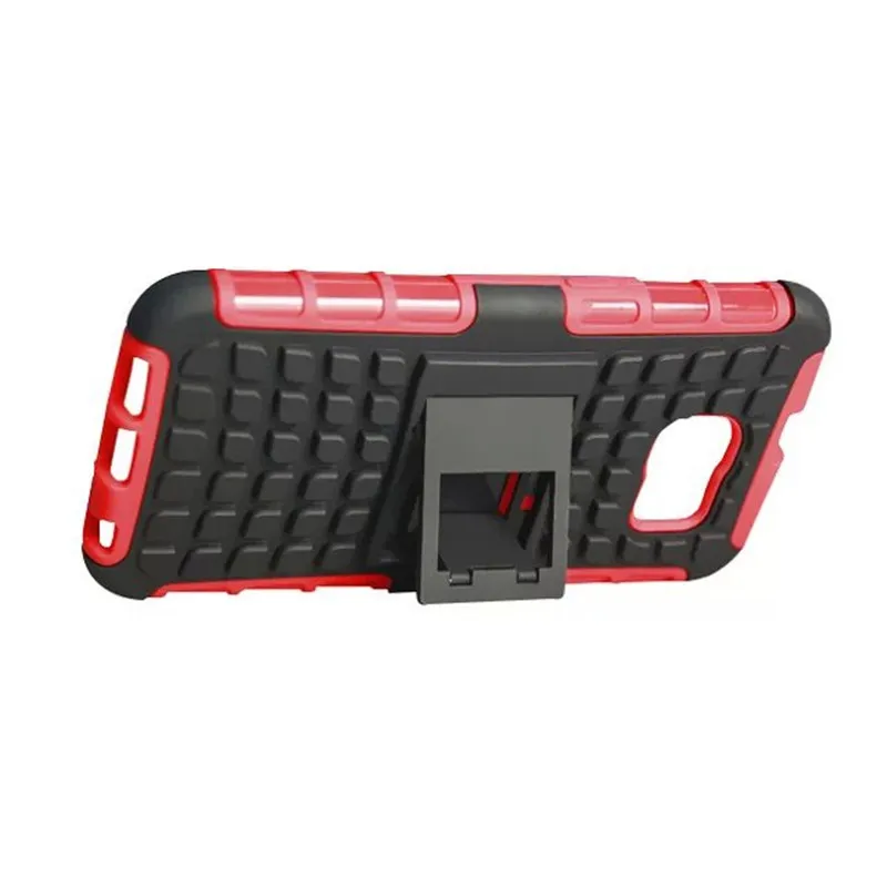AILKIN Heavy Duty Защита чехол для телефона samsung Galaxy S6 S6edge S7 S7edge шин узор Броня с держатель