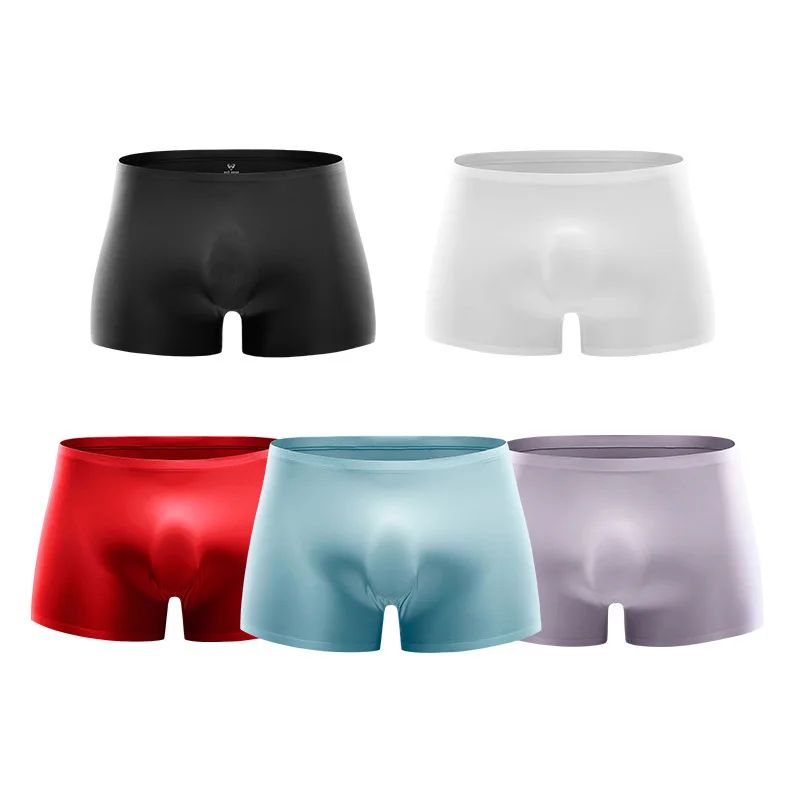 Лидер продаж 2019 мужские боксеры молодежное шелковое летнее платье для мужчин