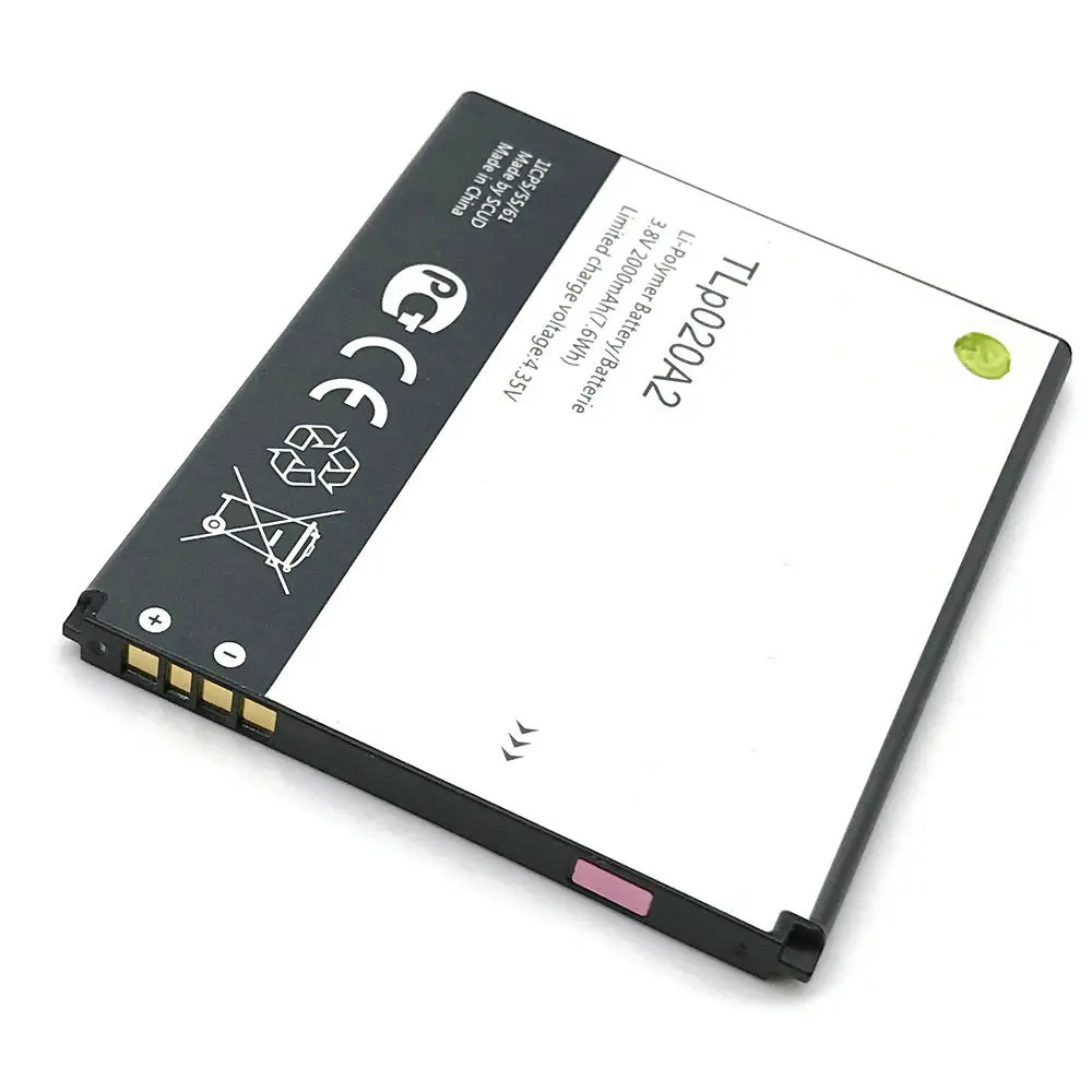 Новый аккумулятор 2000 мАч TLp020A2 для Alcatel One Touch Pop Star LTE A845L / POP S3 OT5050 5050X|battery for alcatel|battery