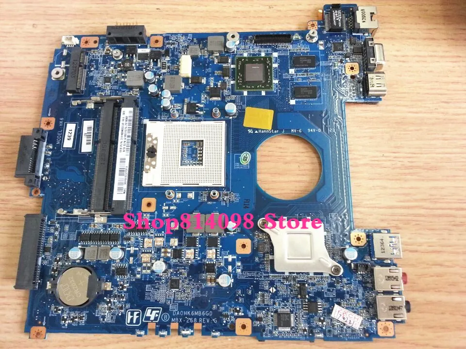 KEFU A1876092A DA0HK6MB6G0 MBX 268 материнская плата для ноутбука SONY Vaio SVE14 HD4000 HD7600M