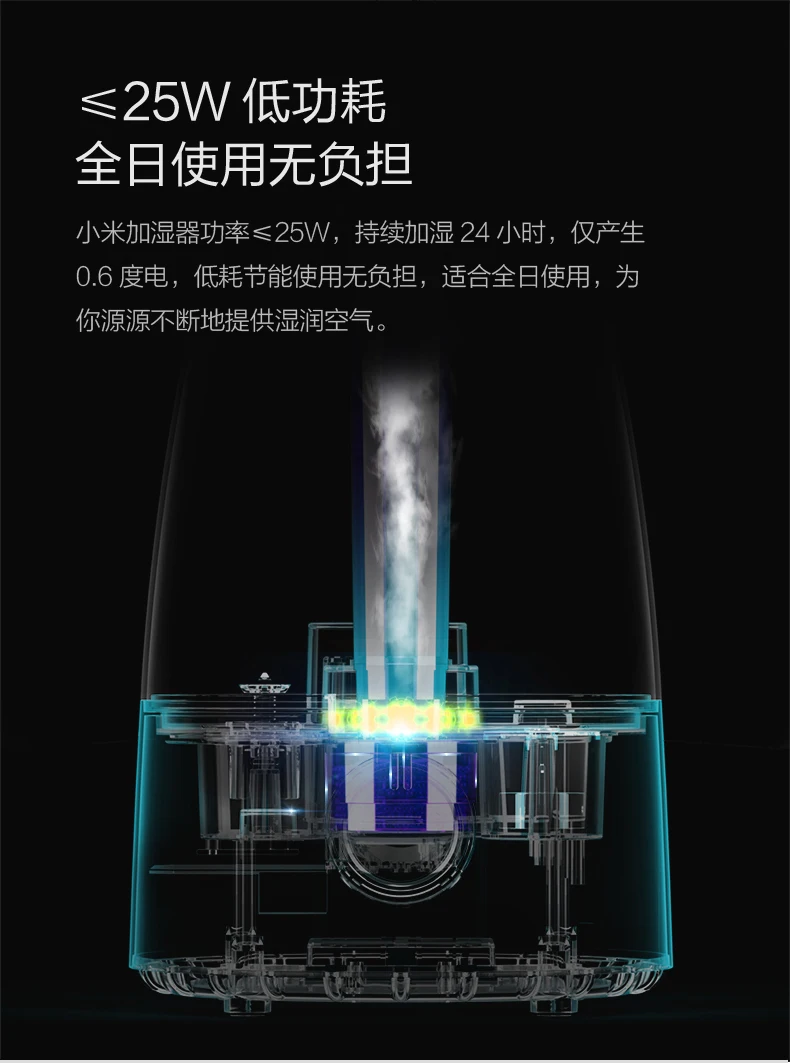 Xiaomi напольный увлажнитель для беременных женщин и младенцев Домашний тихий спальный кондиционер воздушный спрей очистка офиса