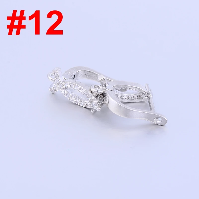 Juya DIY Errings компоненты поставки креативный крепеж основа Серьги Крючки Аксессуары для Модные серьги ювелирных изделий