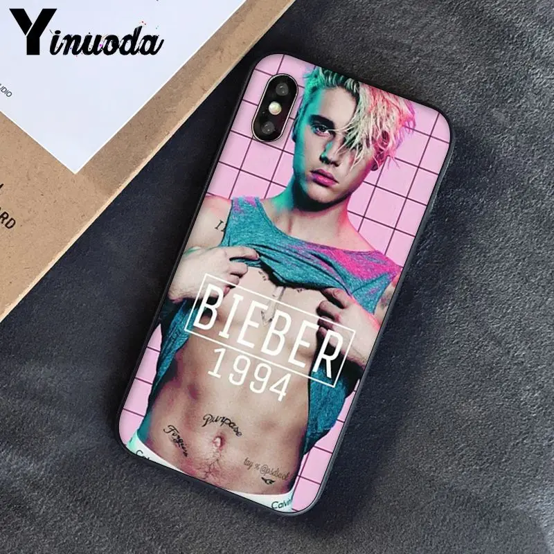 Yinuoda Джастин Бибер чехол для iphone SE 2020 8 7 6 6S 6Plus X XS MAX 5 5S XR Capa|Бамперы| |
