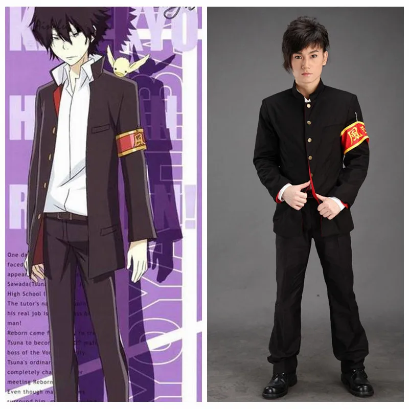 Ainclu бесплатная доставка для взрослых детей kateкё Hitman Reborn кёя Хибари 1st аниме