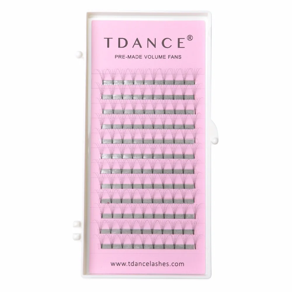 TDANCE 50 лотков/лот наращивания ресниц 0 07/0 10 мм Толщина Высокое качество