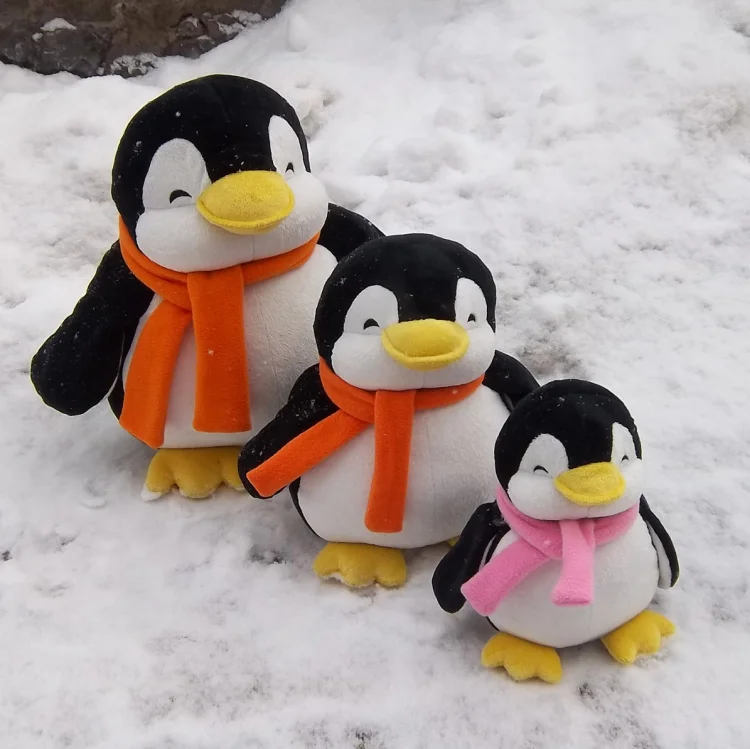 Мультяшная игрушка шарф пингвин плюшевые игрушки товары высокого качества