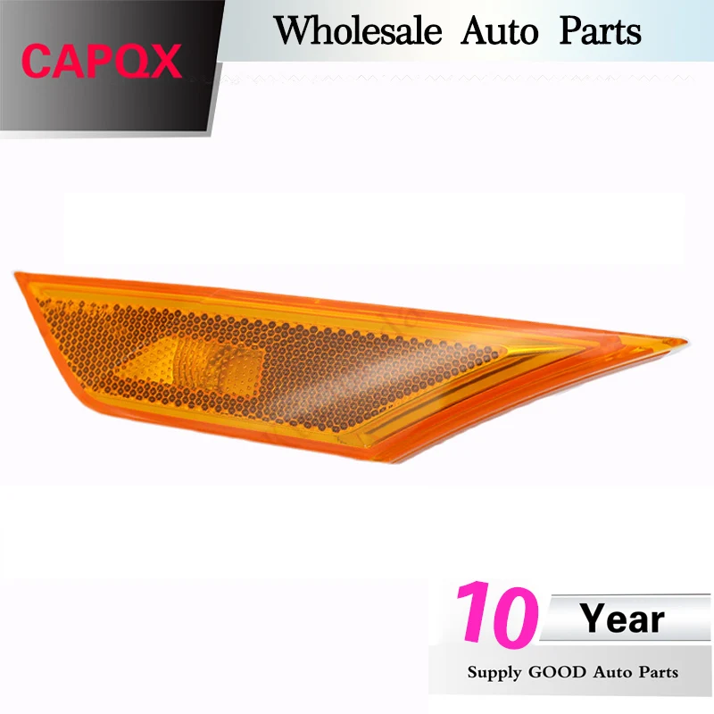 CAPQX Настоящий желтый для CIVIC 2015 2016 2017 Fender светильник передний боковой габаритный