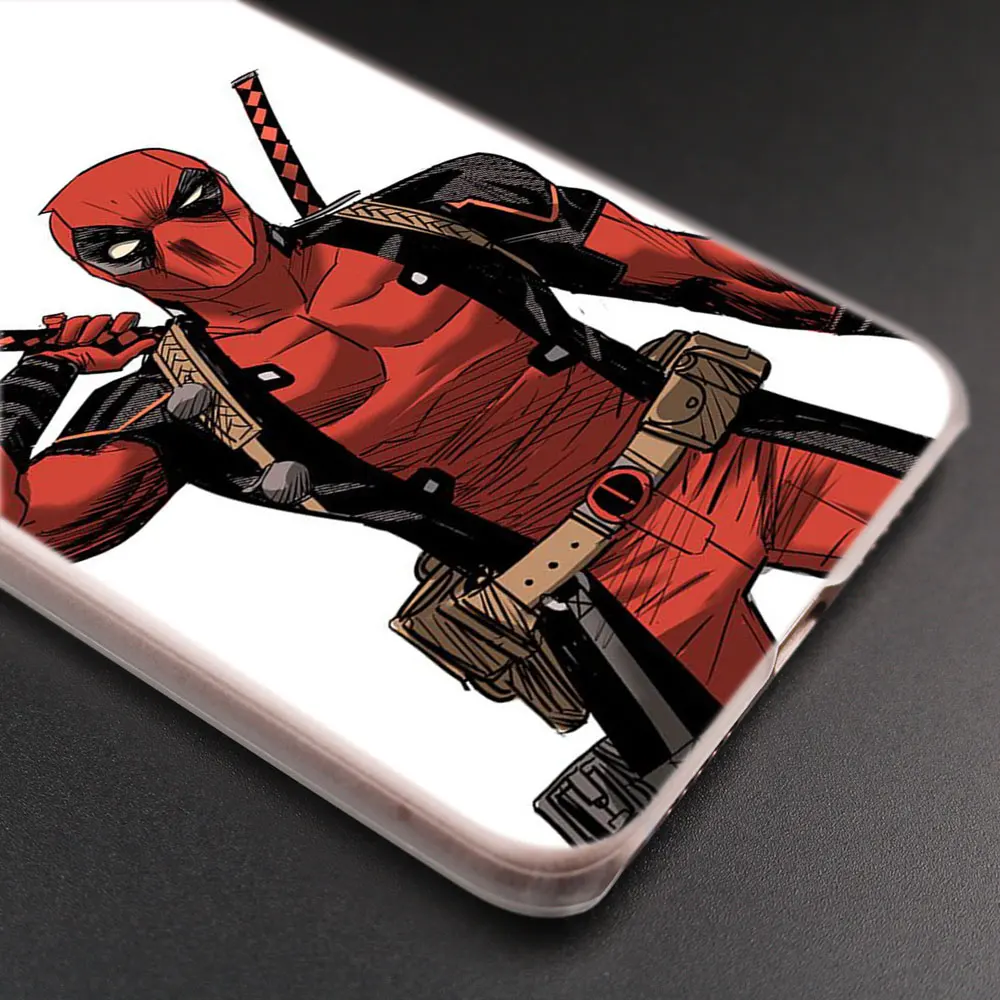 Модный жесткий чехол Marvel с супергероем дэдпулом для huawei P30 P20 P10 P9 P8 Lite P30 P20 Pro Mini PSmart