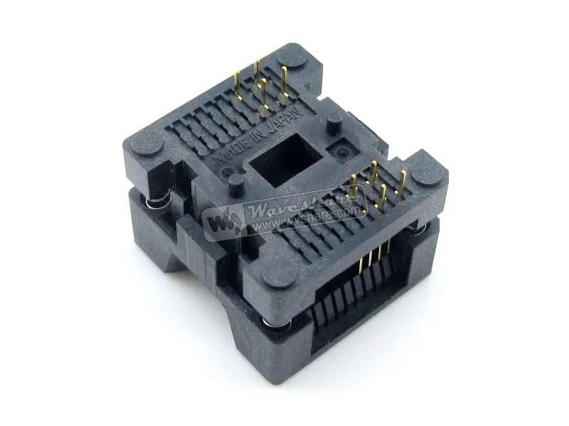 

SOP8 SOIC8 OTS-8(20)-1.27-01 Enplas IC Test Burn-In Socket Programming Adapter 5.4mm Width 1.27mm Pitch