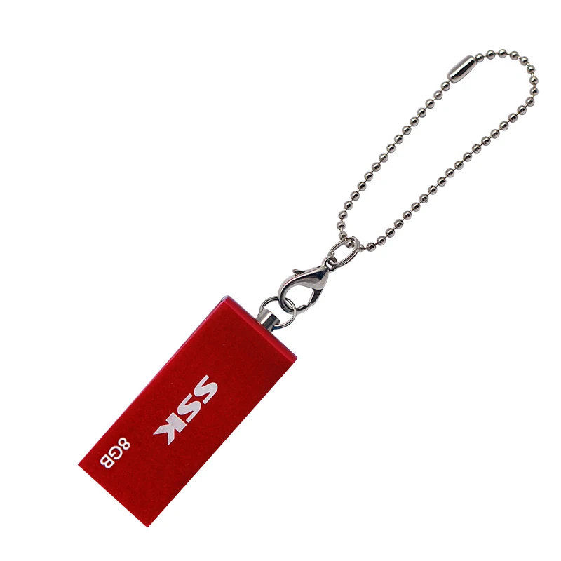 Usb 2.0 16G вращающийся стиль металлический синий и красный 100% водонепроницаемый