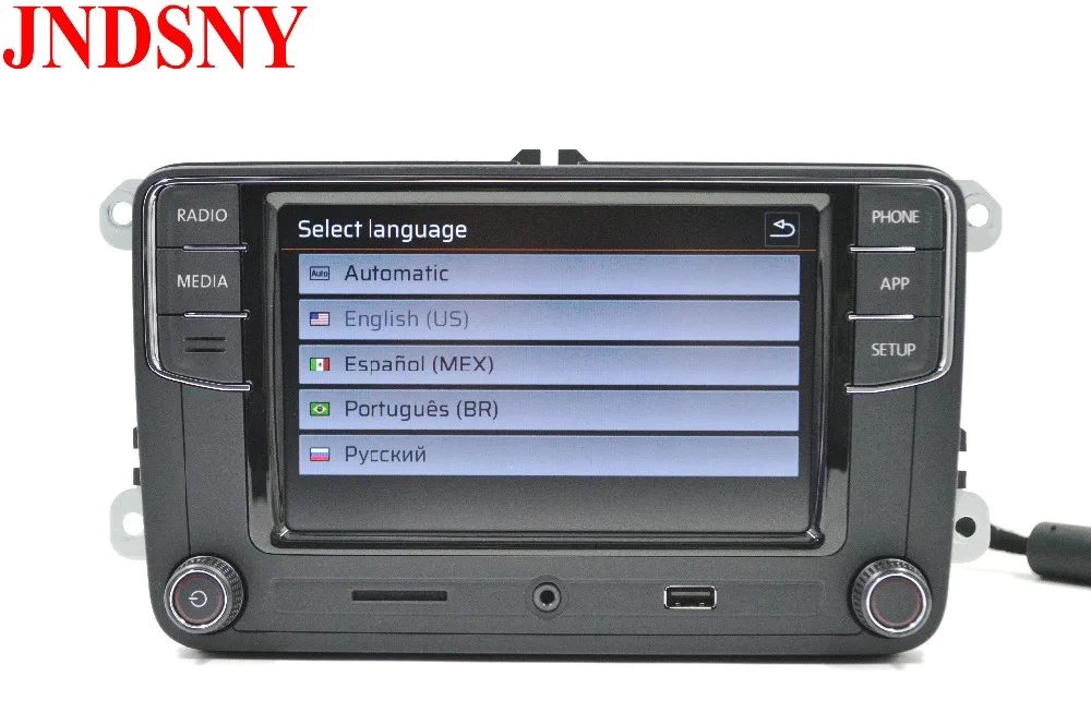 JNDSNY Android Авто CarPlay R340G RCD330 Noname RCD330G Plus Автомагнитола для VW Golf 5 6 Jetta CC Tiguan Passat Polo 6RD 035 187B