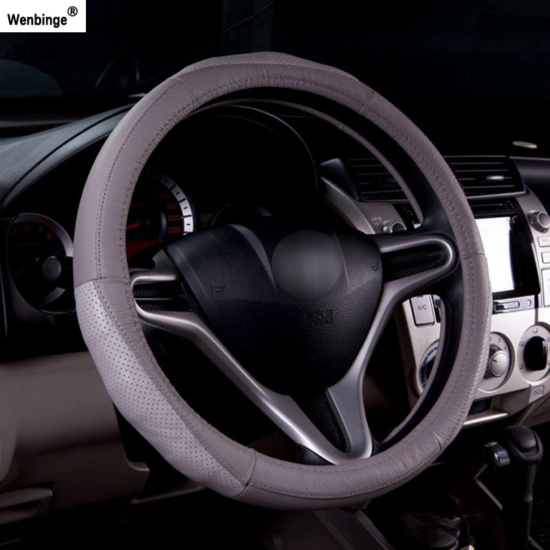Wenbinge чехол рулевого колеса автомобиля для lancer Kia ceed/Hyundai solaris рутил оплетка руля