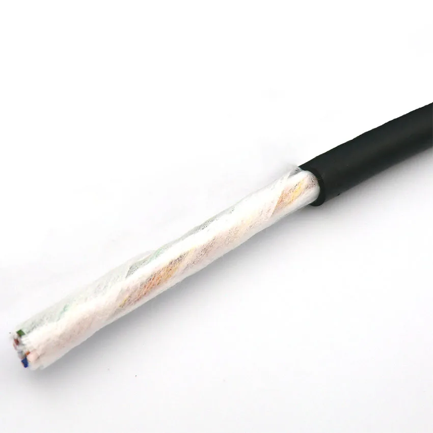 Кабель Towline Cat5e для высокогибкого (специального кабеля) кабеля Ethernet с цепью
