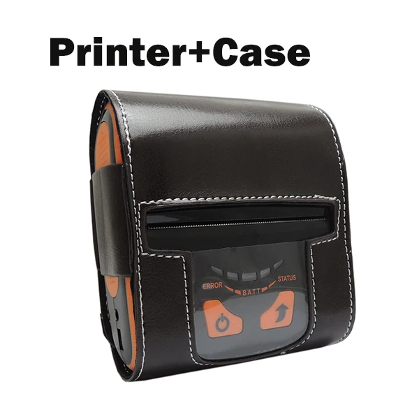 Printer and Case IssyzonePOS USB Bluetooth термопринтер 80 мм мобильный мини съемный аккумулятор портативный принтер поддержка PDF веб-Чековая печать - Цвет: Printer and Case